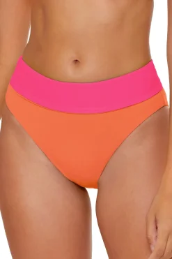 Lily Reversible High Waist Bikini Bottom