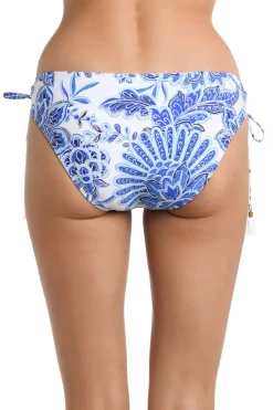 Loop Tie Side Hipster Bikini Bottom