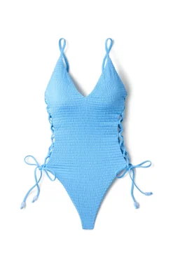 Maza Plunge One Piece Swimsuit