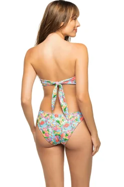 Mermaid Garden Bandeau Bikini Top