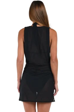Mesh Mini Cover Up Dress