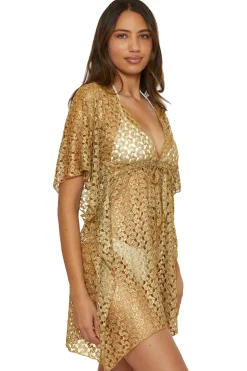 Metallic Crochet Tunic