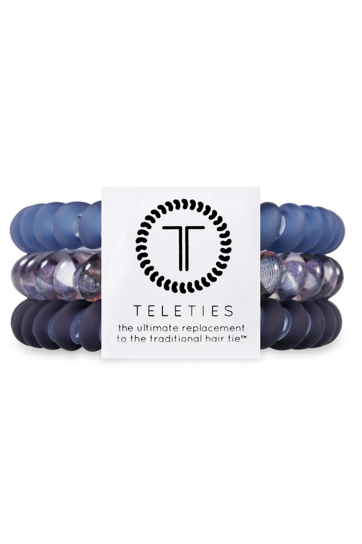 Midnight Rain 3-Pack Hair Ties