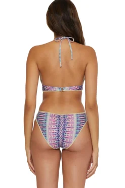 Mira Banded Halter Bikini Top