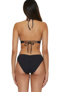 Mira Banded Halter Bikini Top