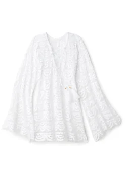 Noah Crochet Lace-Up Tunic