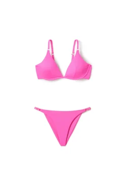 Parker Textured Tab Side Hipster Bikini Bottom