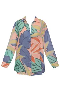 Playa Button Down Shirt Dress