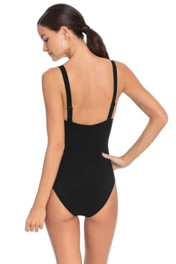 Plunge One Piece Swimsuit