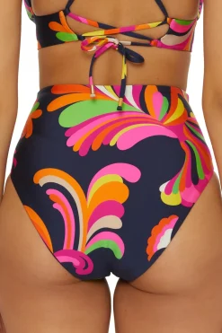 Poolside Reversible High Waist Bikini Bottom