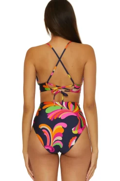 Poolside Reversible Triangle Bikini Top