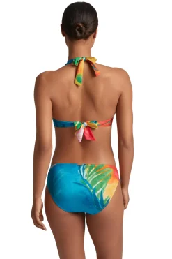 Rattan Ring Halter Bikini Top
