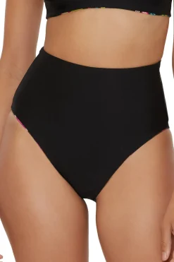 Reversible High Waist Bikini Bottom