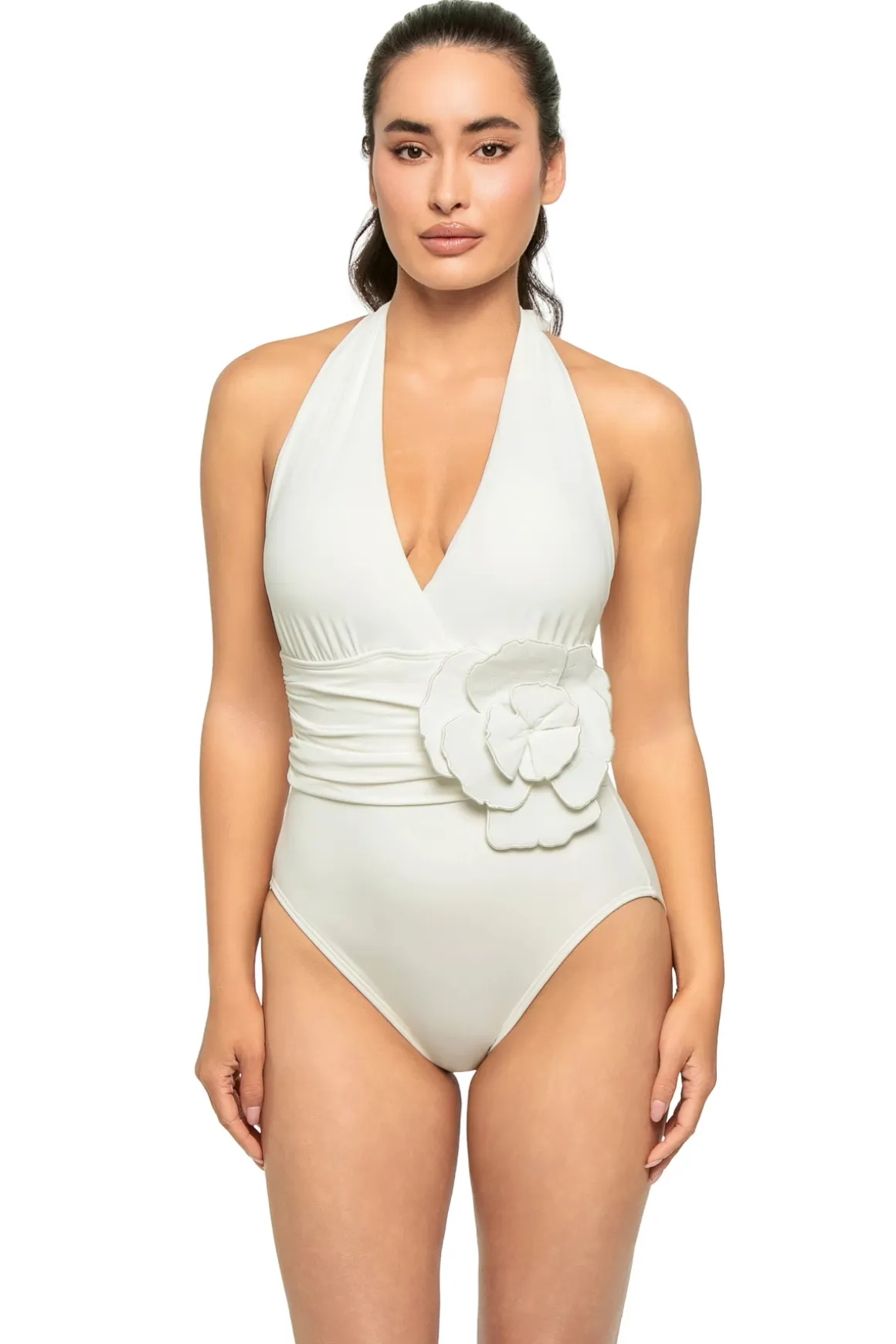 Romantic Floral One Piece Swimsuit