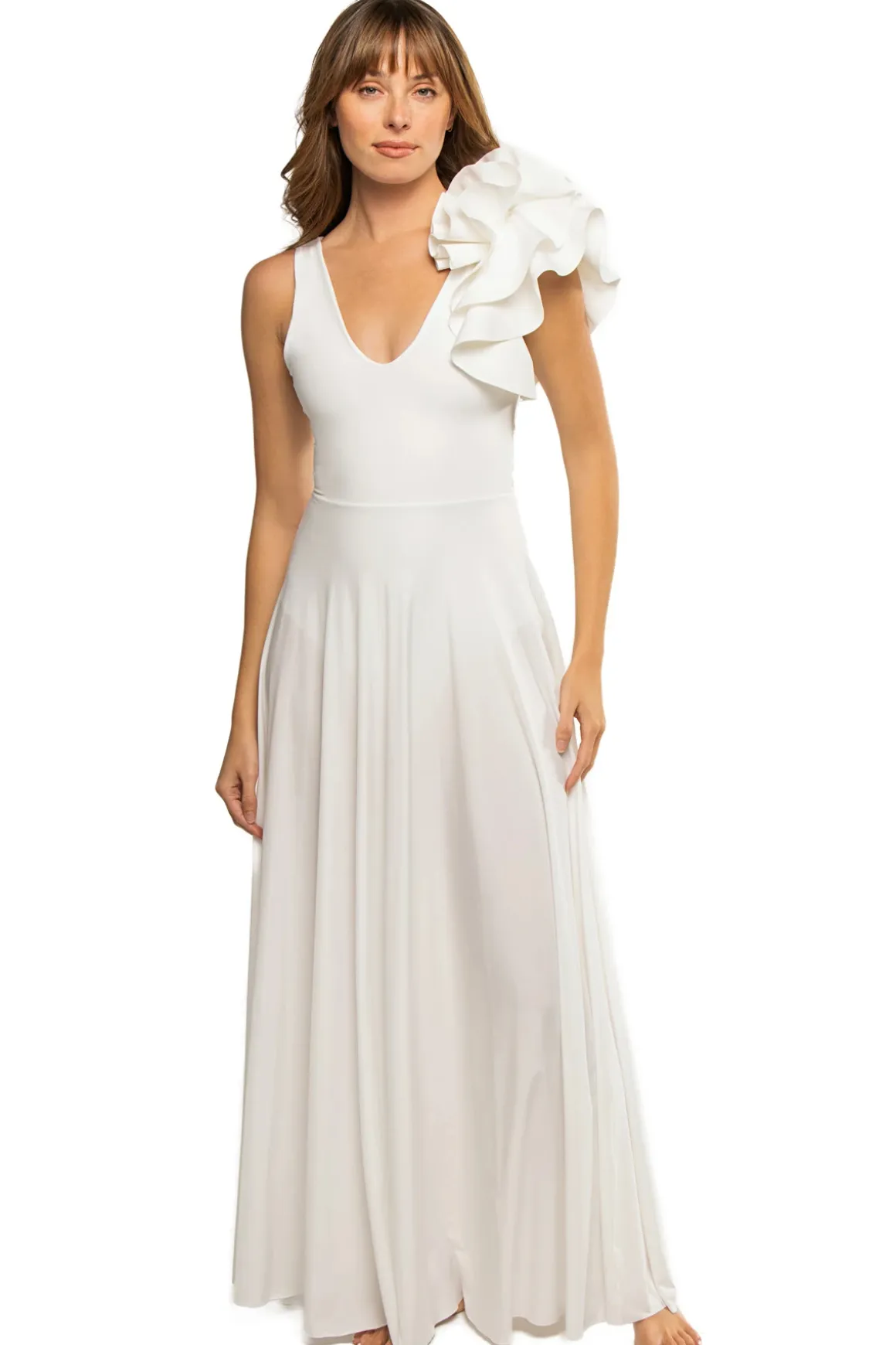 Ruffle Maxi Dress