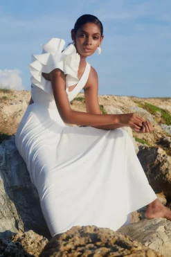Ruffle Maxi Dress