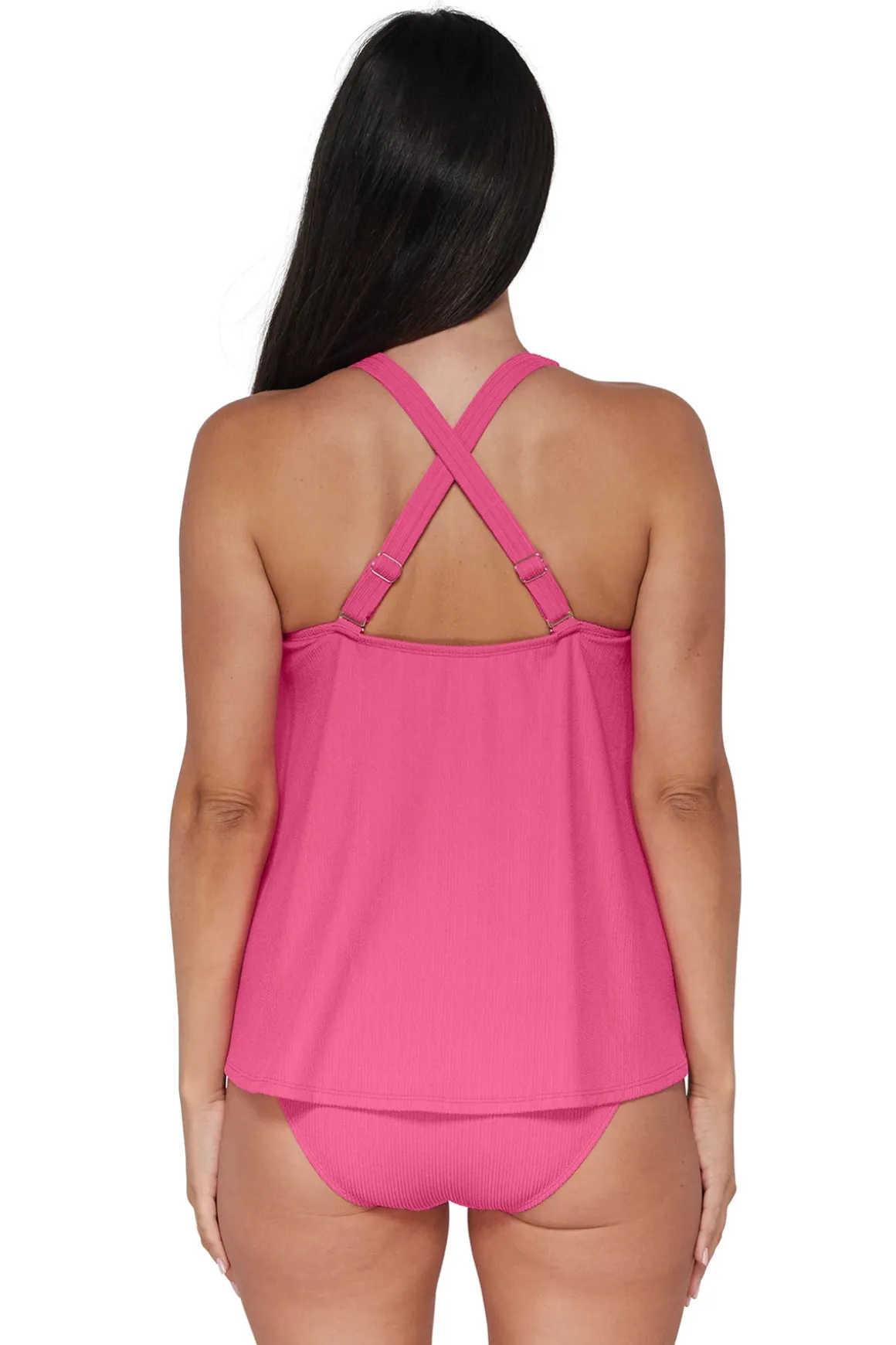 Sadie High Neck Tankini Top