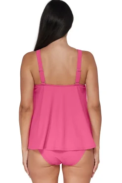 Sadie High Neck Tankini Top
