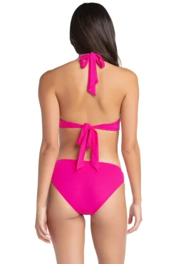 Shell Ring Halter Bikini Top