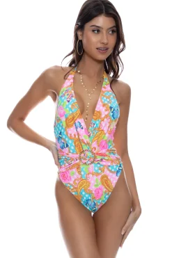 She's Cute One Piece Swimsuit
