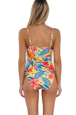 Simone Convertible Strap Tankini Top