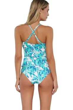 Simone Convertible Strap Tankini Top