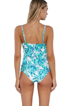Simone Convertible Strap Tankini Top