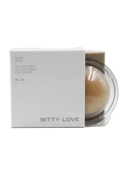 Simply Nude Non-Adhesive Silicone Nipple Concealers Fair Small