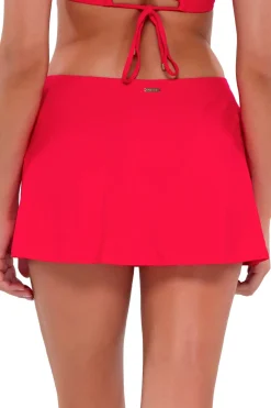 Sporty Skirted Hipster Bikini Bottom