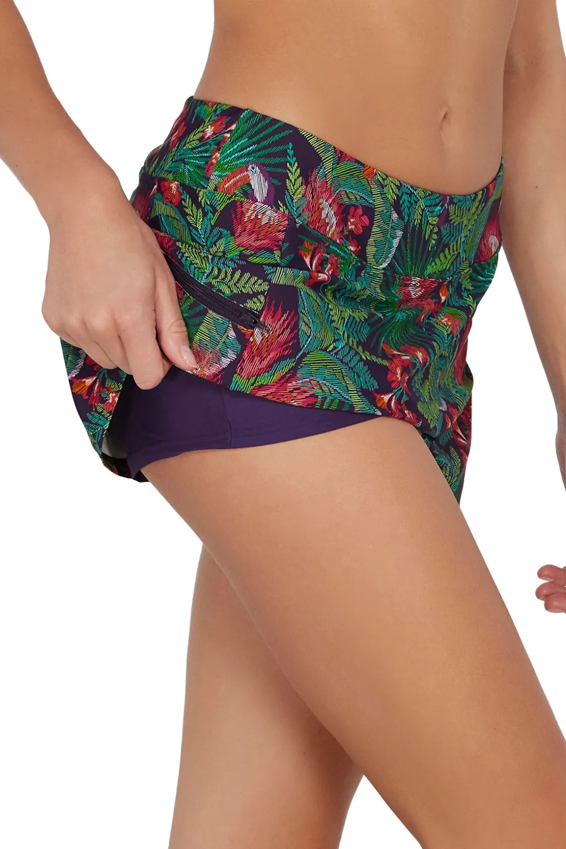 Sporty Swim Skirt