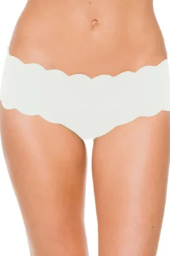 Spring Scallop Hipster Bikini Bottom