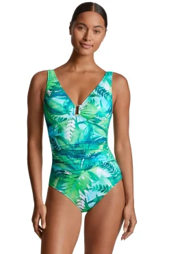 Square Ring One Piece Swimsuit
