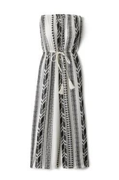 Strapless Coulotte Jumpsuit