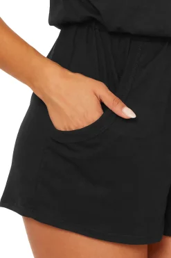 Strapless Romper