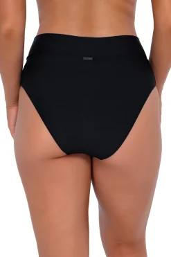 Summer Lovin' V-Front Banded High Waist Bikini Bottom