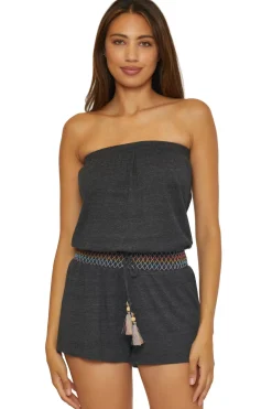 Sunset Strapless Romper