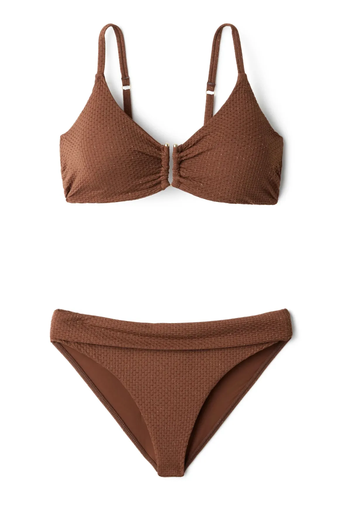 Sydney Textured Hipster Bikini Bottom