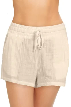 Tie Front Shorts