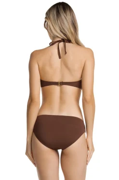 Tortoise Bandeau Bikini Top