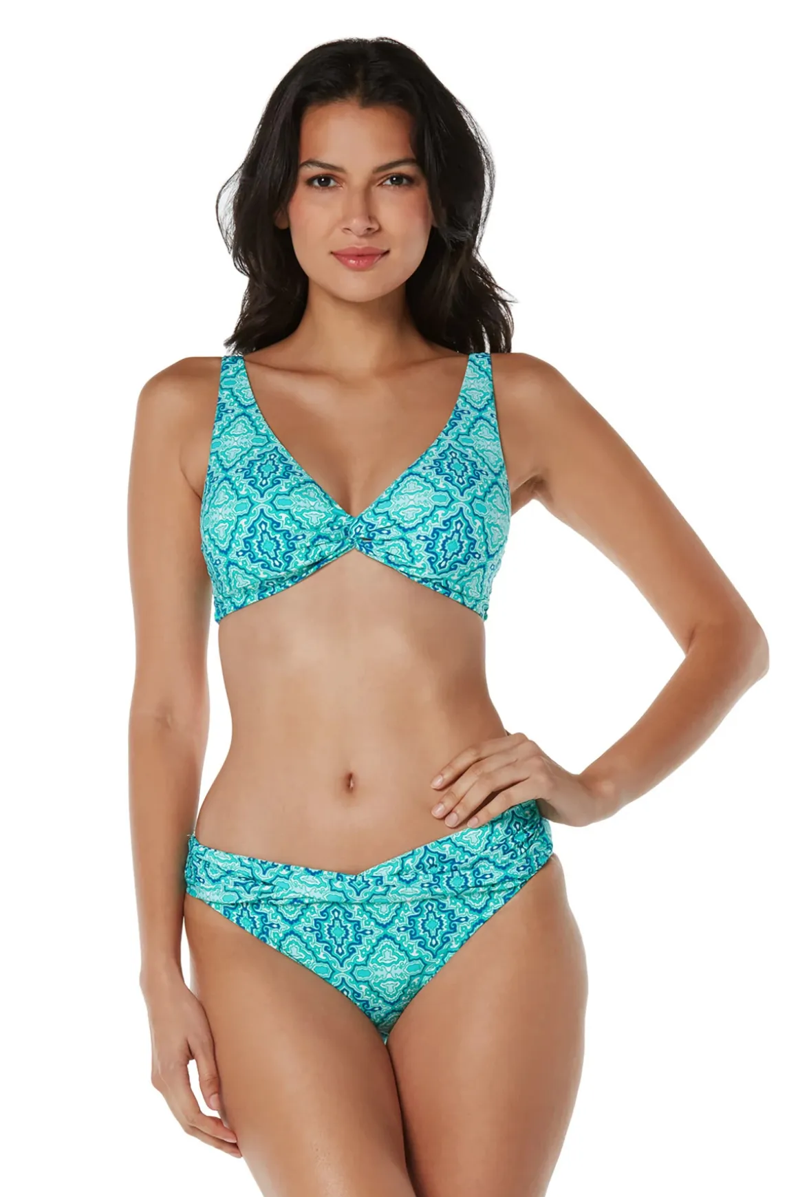 Twist Front Bralette Bikini Top