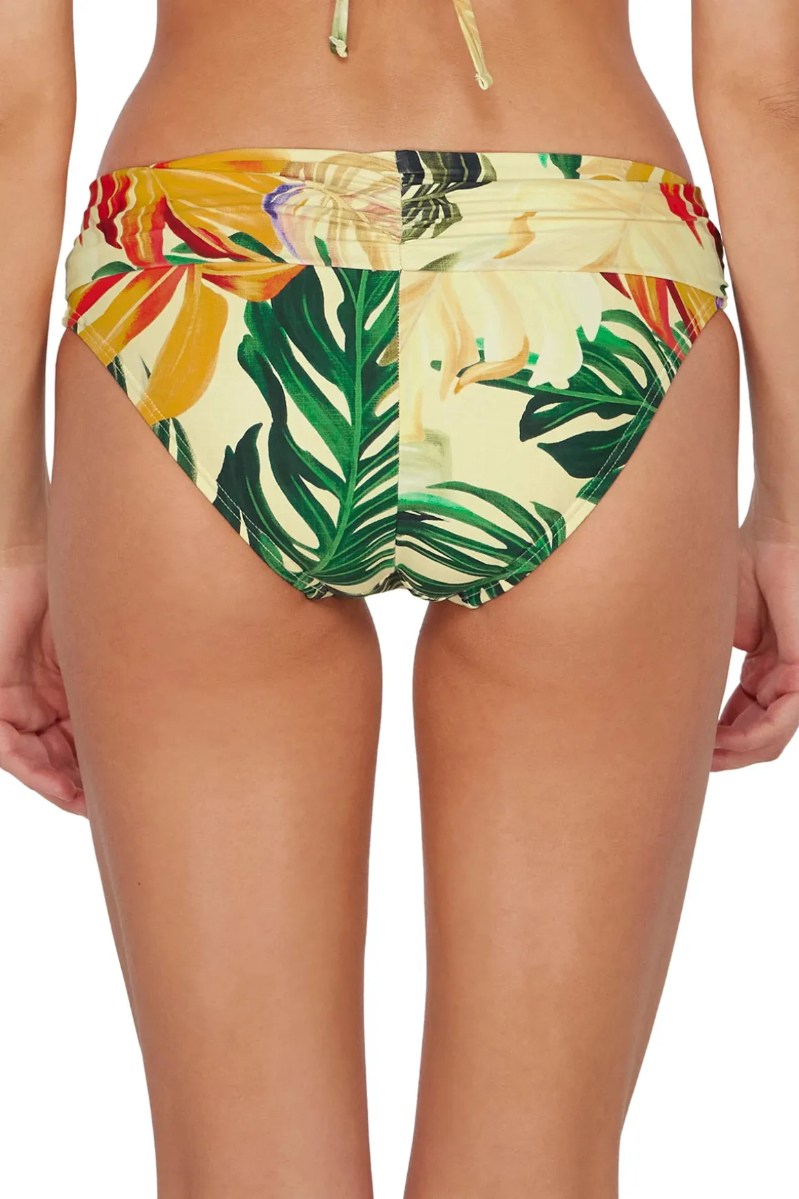 Unforgettable Banded Hipster Bikini Bottom