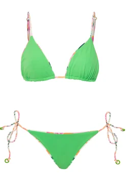 Upbraid Reversible Triangle Bikini Top