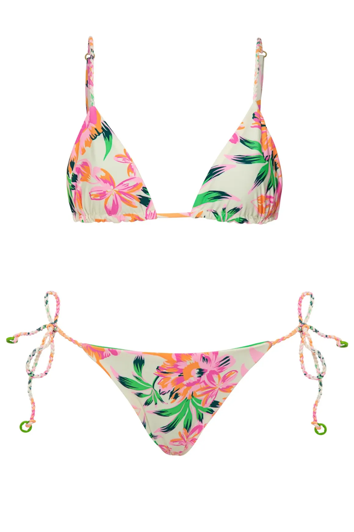 Upbraid Reversible Triangle Bikini Top