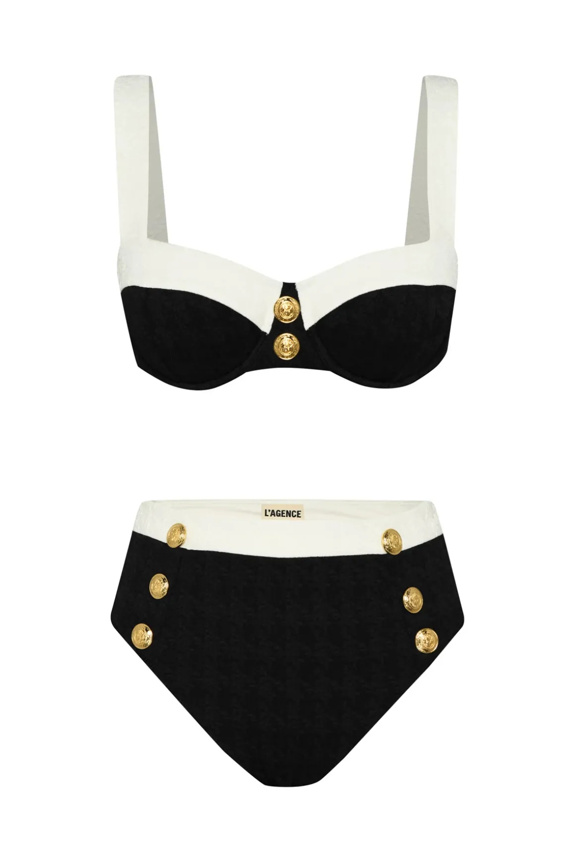 Vanessa High Waist Bikini Bottom