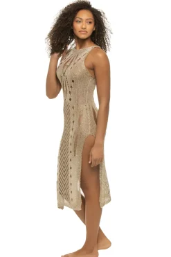 Vita Lurex Midi Dress