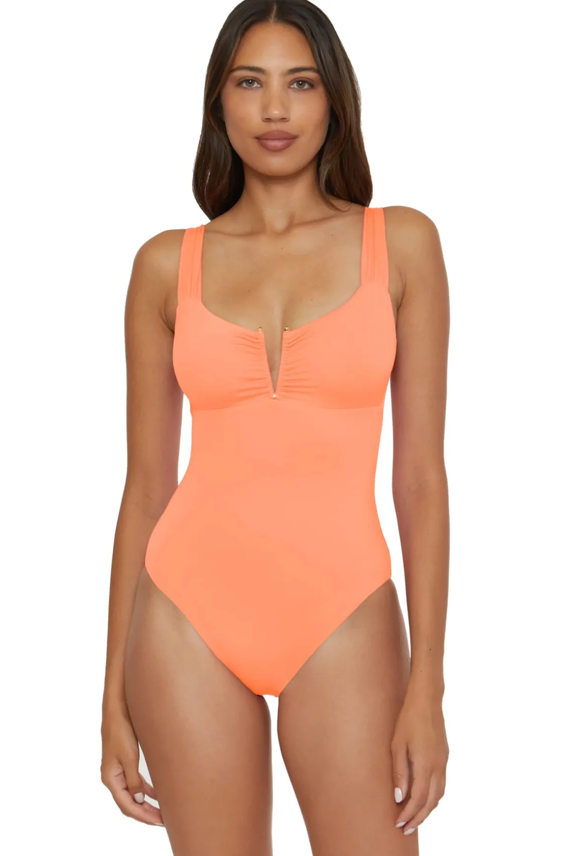 Viviana V-Front One Piece Swimsuit