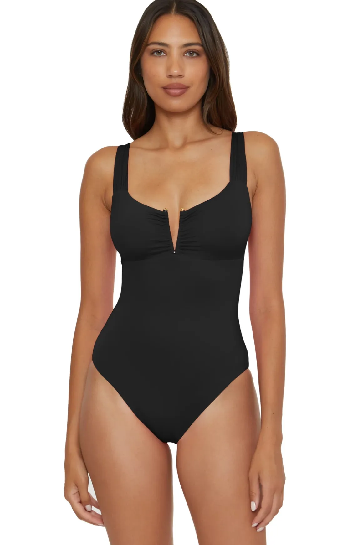 Viviana V-Front One Piece Swimsuit