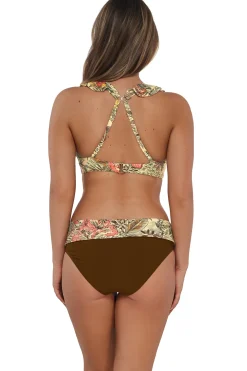 Willa Wireless Bralette Bikini Top (D+ Cup)