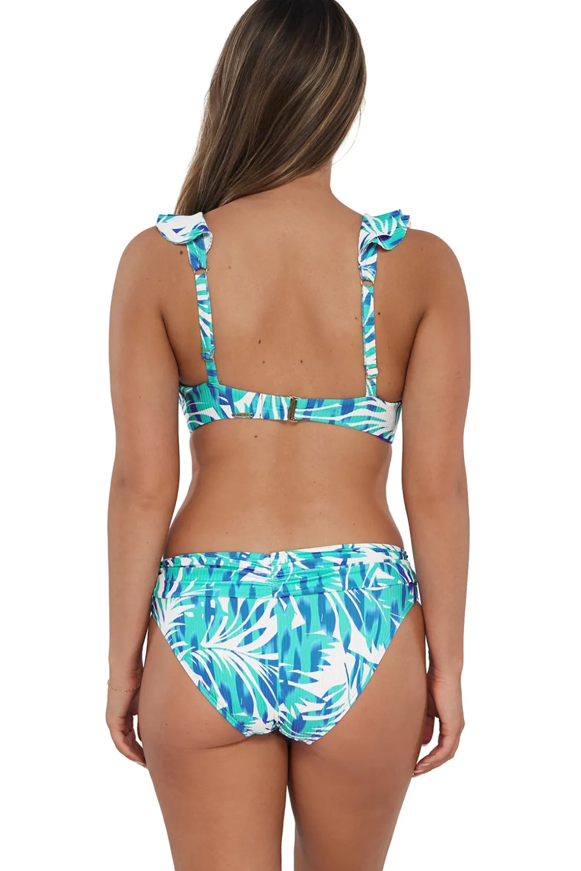 Willa Wireless Bralette Bikini Top (E-H Cup)