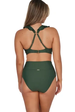 Willa Wireless Bralette Bikini Top (E-H Cup)